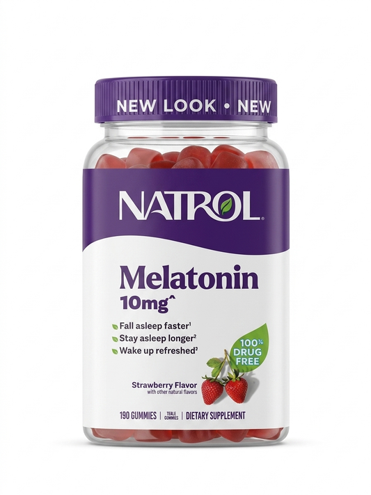 Melatonina NATROL 10 mg 190 unid