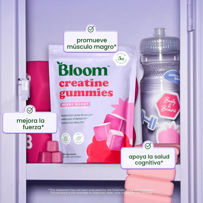 Gomitas de creatina Bloom