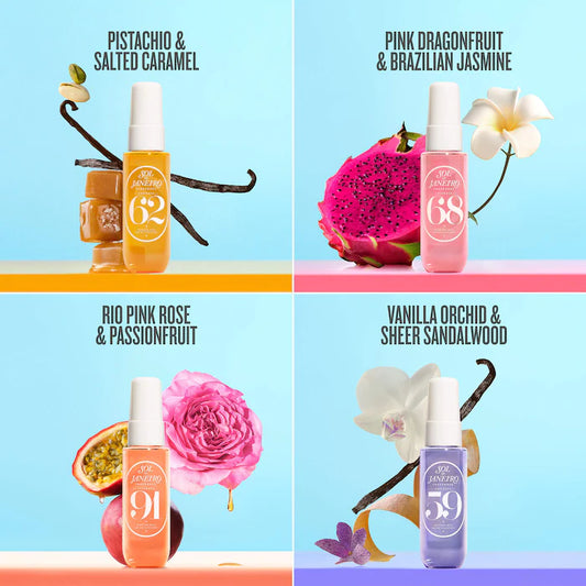 Set sol de Janeiro 4 mini perfumes