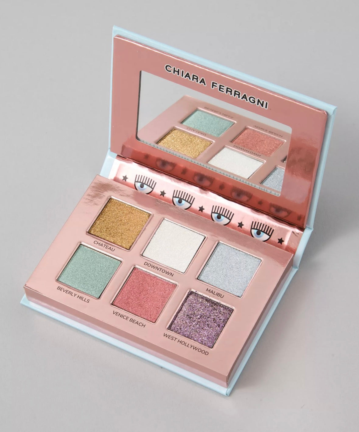 Paleta de sombras chiara ferragni Los Ángeles