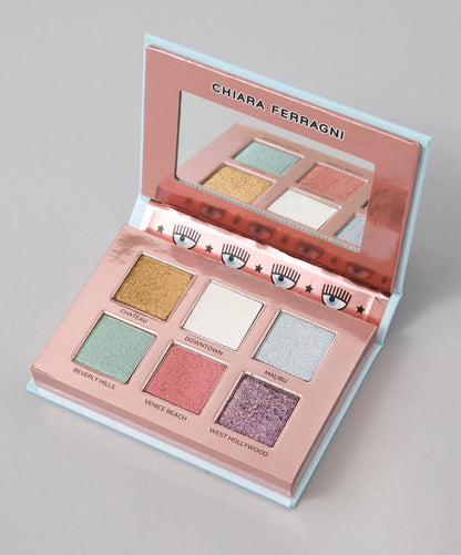 Paleta de sombras chiara ferragni Los Ángeles