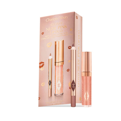 CHARLOTTE TIURY GLOSSY NUDE LIP DUO