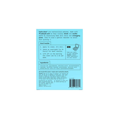 REPUESTOS PARCHES STAR FACE HIDRO STAR 16 UNID BLUE