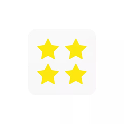 CAJA DE PARCHES HIDRO STAR STAR FACE YELLOW