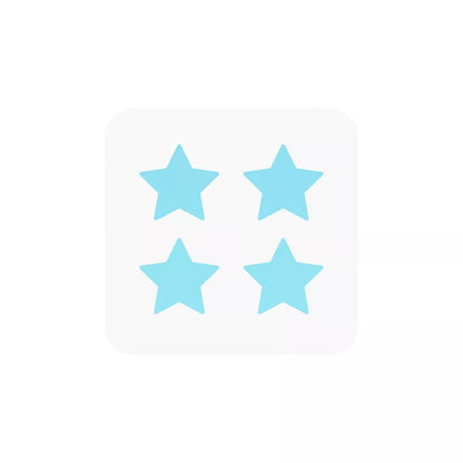 REPUESTOS PARCHES STAR FACE HIDRO STAR 16 UNID BLUE