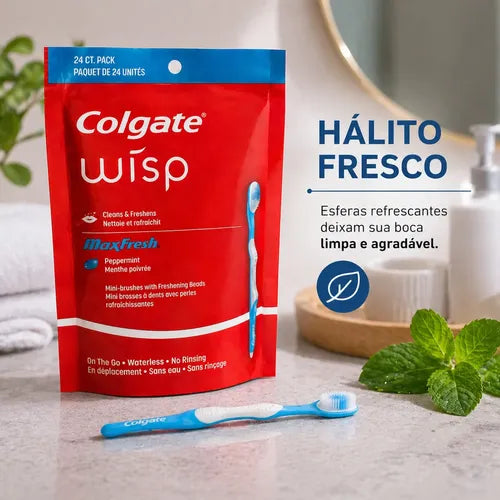 Mini cepillos con pasta dental incluidos de viaje