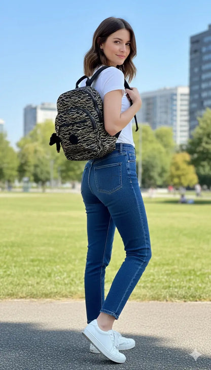 MOCHILA KIPLING SEOUL S DISCO GLAM