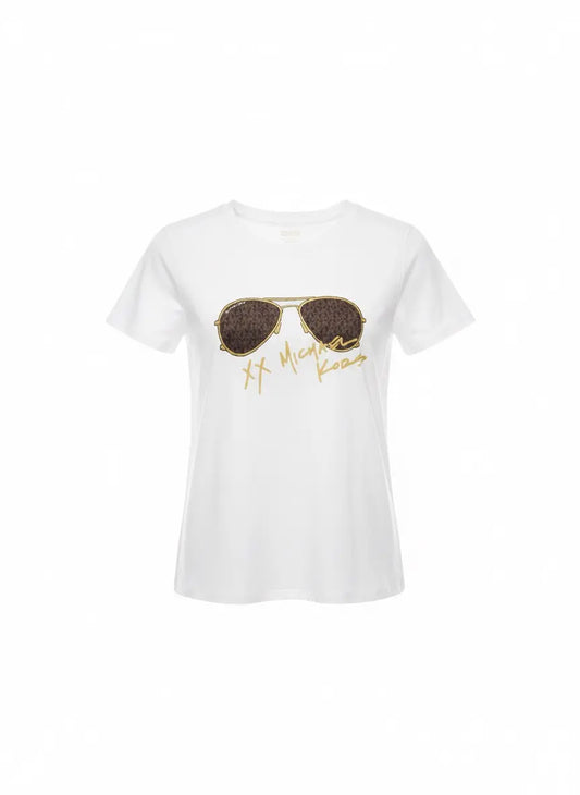 POLERA MICHAEL KORS WHITE S