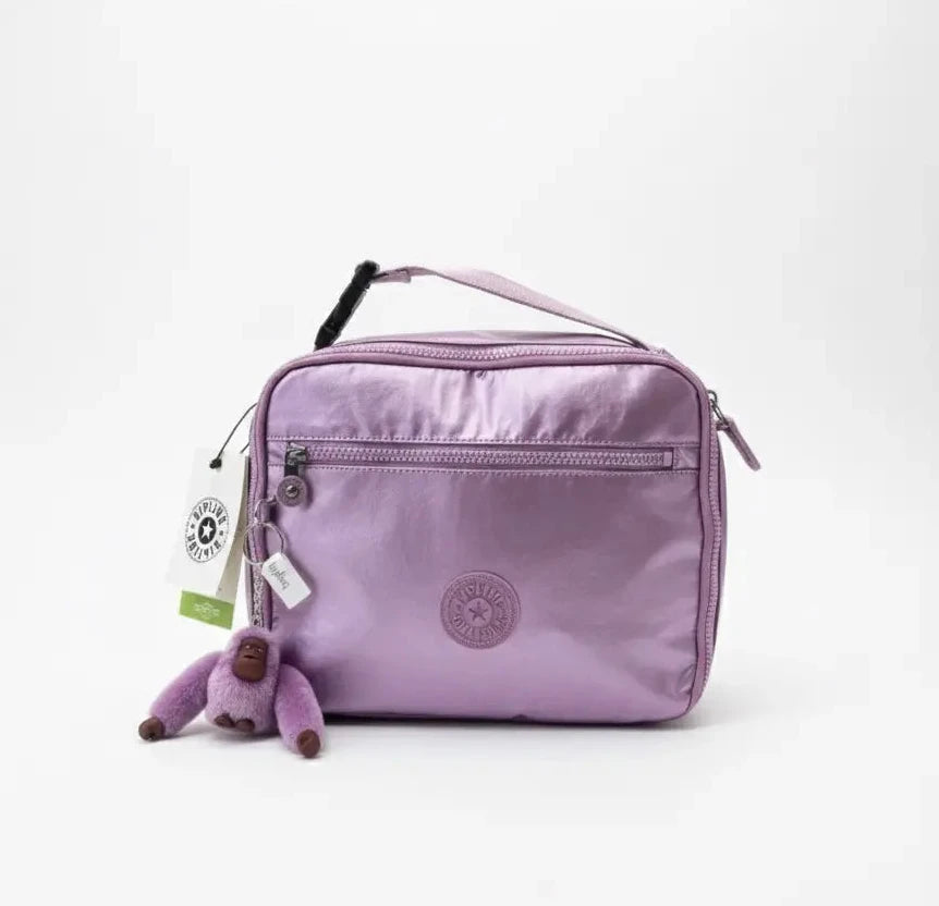 LONCHERA KIPLING ERMY BERRY METALLIC