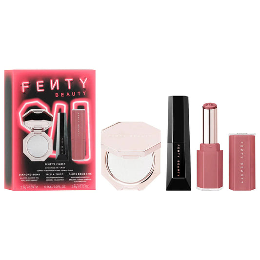 Set Fenty iluminador gloss