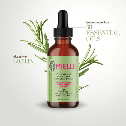 MIELLE ACEITE FORTALECEDOR DEL CUERO CABELLUDO CON BIOTINA