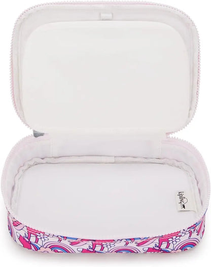 ESTUCHE 100 PENS FLOWER PINK KIPLING