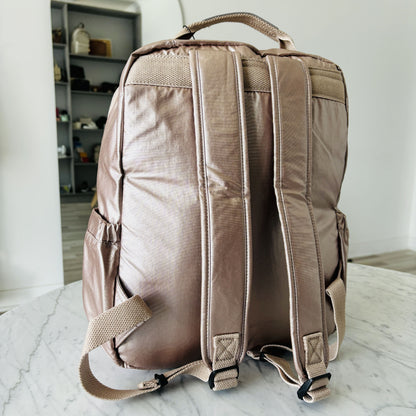 Mochila Kipling Shelden Quartz Metallic