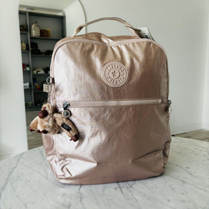 Mochila Kipling Shelden Quartz Metallic