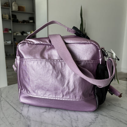 LONCHERA KIPLING ERMY BERRY METALLIC