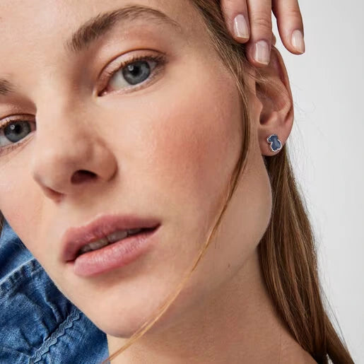 AROS TOUS NEW COLOR AZUL DUMORTERITA