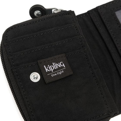 BILLETERA KIPLING TOP BLACK TONAL