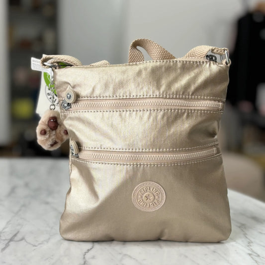CROSSBODY KIPLING KEIKO STARRY GOLD