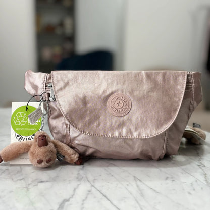 RIÑONERA KIPLING ARVIN QUARTZ METALLIC