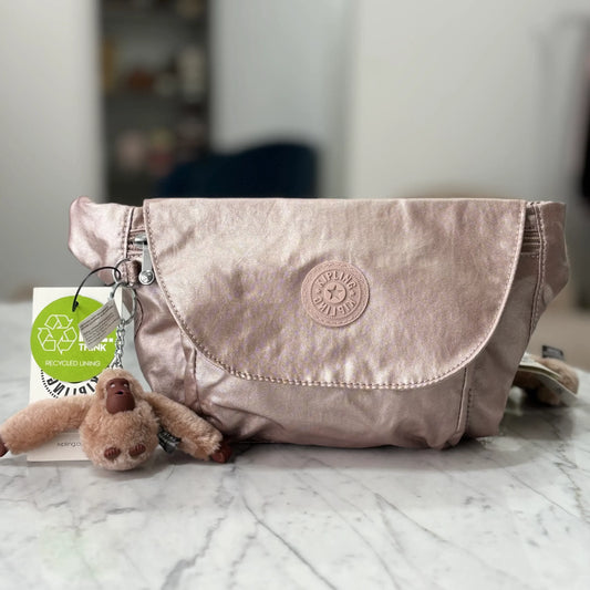 RIÑONERA KIPLING ARVIN QUARTZ METALLIC