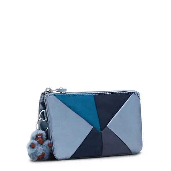 ESTUCHE KIPLING CREATIVITY L MOON BLUE PATCH