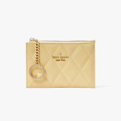 TARJETRO MONEDERO KATE SPADE SMOOTH QUILTED