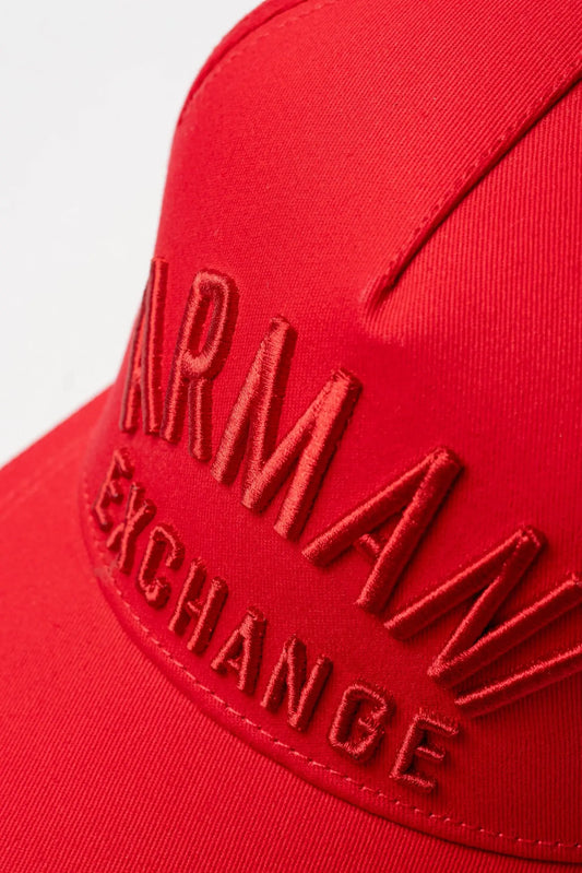 Gorro Armani Exchange rojo