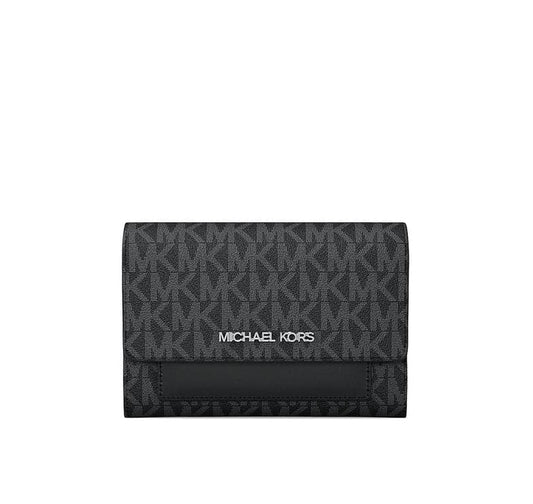 Billetera Michael Kors + tarjetero black