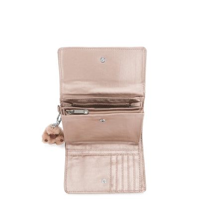 BILLETERA KIPLING PIXI QUARTZ METALLIC