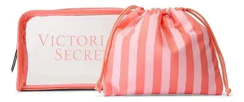 Cosmetiquero doble rallado victorias secret