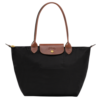 TOTE LONGCHAMP LE PLIAGUE BLACK M