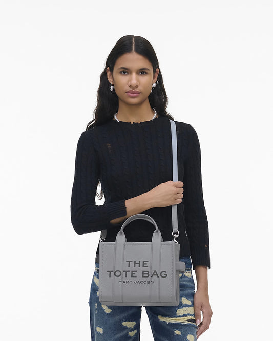 THE LEATHER SMALL TOTE BAG MARC JACOBS