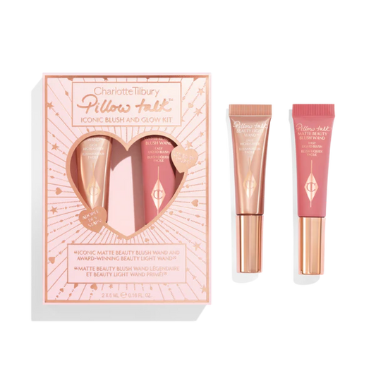 Mini Pillow Talk Iconic Blush and Glow Kit Set
