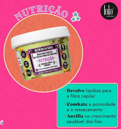 MASCARA DE CABELLO LOLA PARA NUTRICION 100 G.