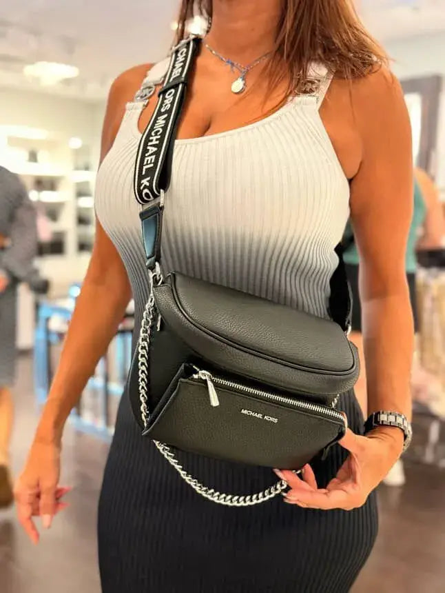 Riñonera black Michael Kors