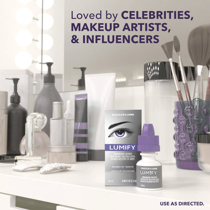 LUMIFY Redness Reliever, solución estéril de 7,5 ml