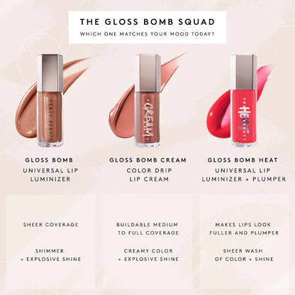 FENTY GLOSS BOMB HEAT UNIVERSAL LIP LUMINIZER + PLUMPER CHERRY