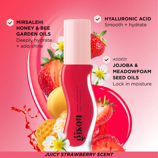 Lips oil gisou strawberry