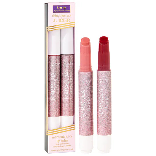 SET DUO TARTE  MARACUJA JUICY LIP BALM