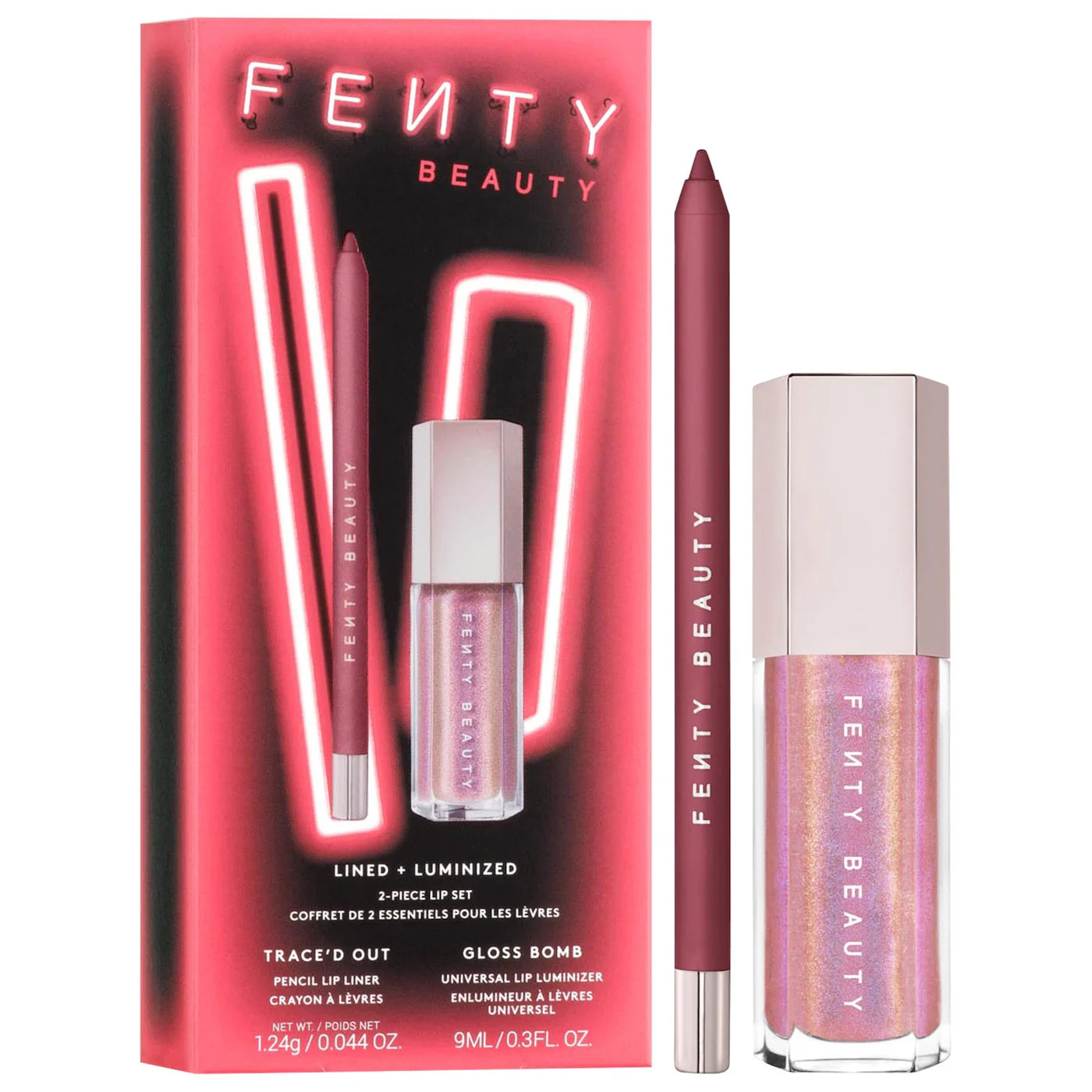Set Fenty edición limitada lips combo