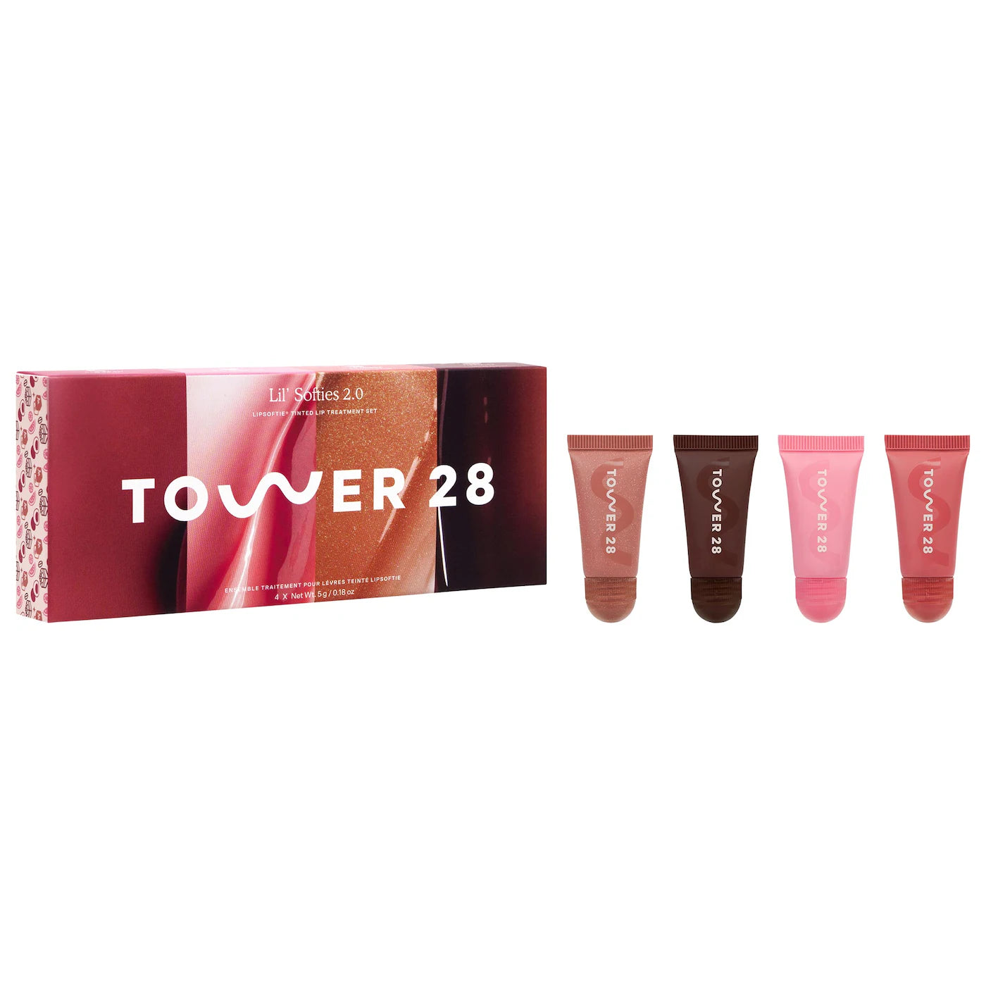 Set edición limitada lips balm tower 28